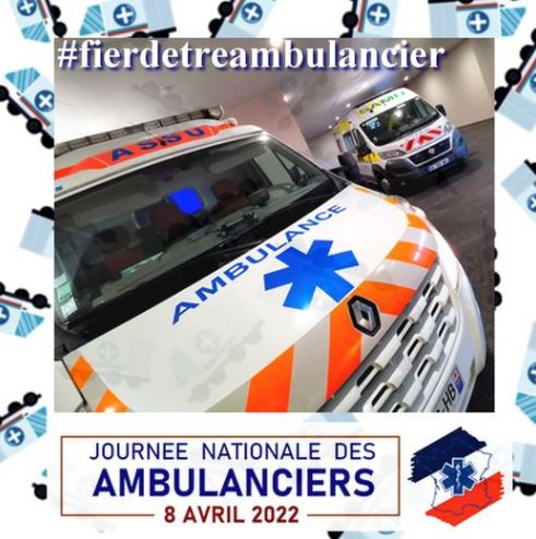 Journée nationale des ambulanciers : 8 avril 2022