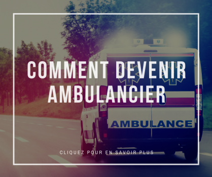 Comment devenir ambulancier